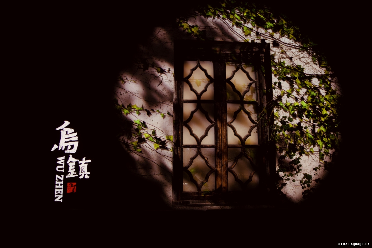 墙上乌镇光影